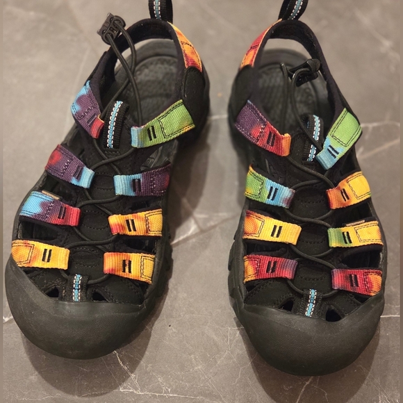 Keen Women's Newport H2 Sandals - Rainbow Tie Dye - Picture 1 of 7